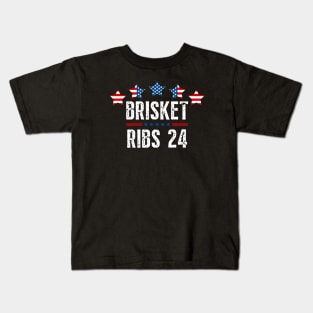 Brisket Ribs 2024 Kids T-Shirt